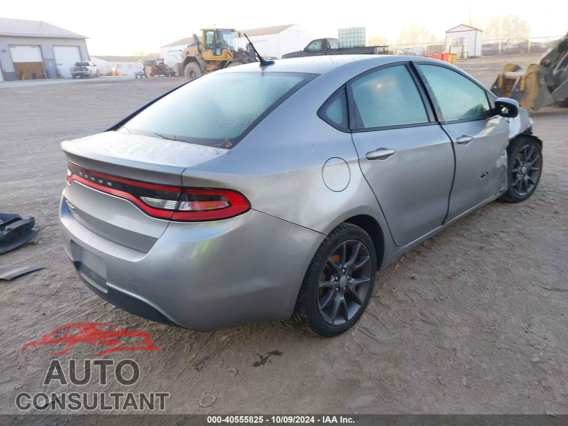 DODGE DART 2015 - 1C3CDFAA5FD433721