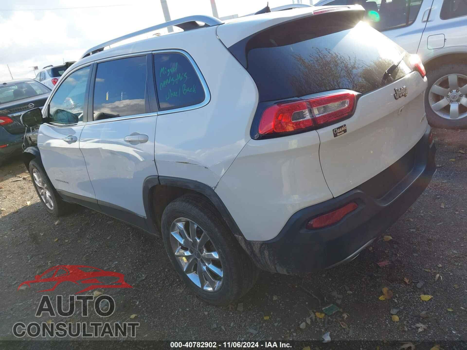 JEEP CHEROKEE 2016 - 1C4PJLDB1GW200384