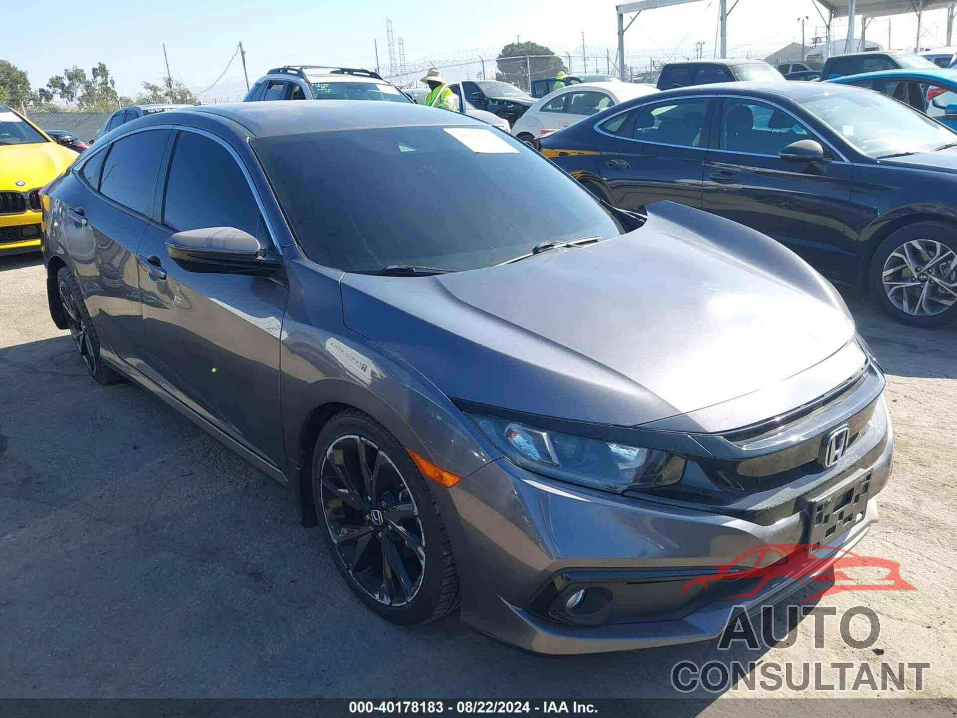 HONDA CIVIC 2019 - 19XFC2F82KE210314