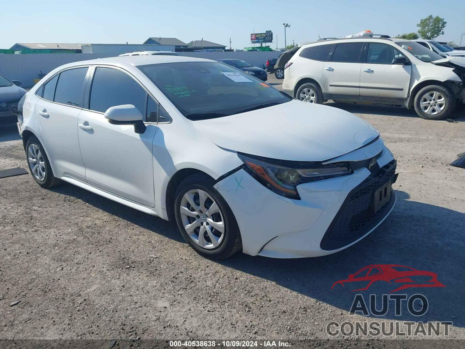 TOYOTA COROLLA 2022 - JTDEPMAE4N3006408