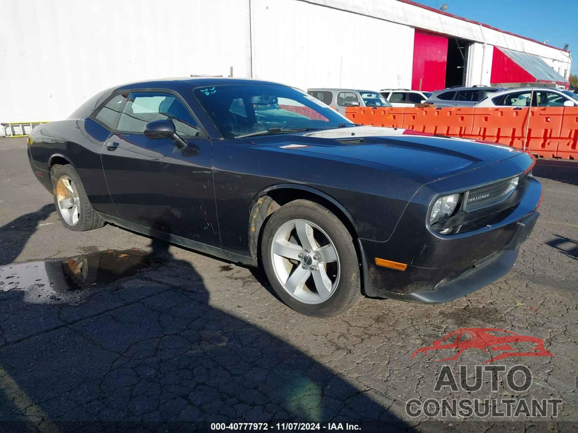 DODGE CHALLENGER 2013 - 2C3CDYAG1DH660193