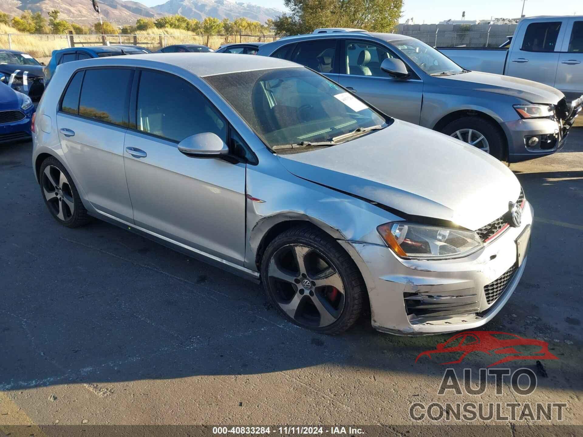 VOLKSWAGEN GOLF GTI 2015 - 3VW5T7AU0FM089868