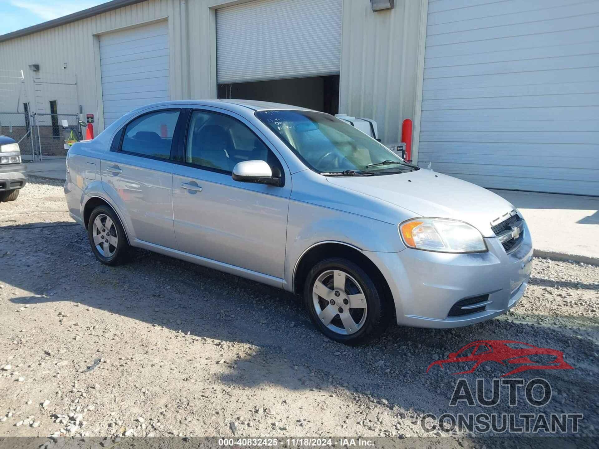 CHEVROLET AVEO 2010 - KL1TD5DE2AB087966