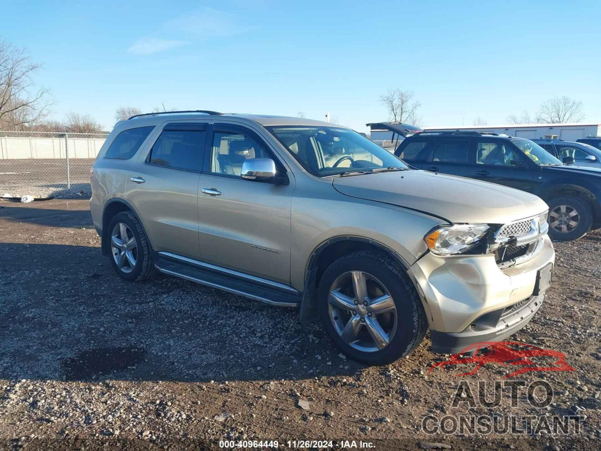 DODGE DURANGO 2011 - 1D4RE5GG1BC697143