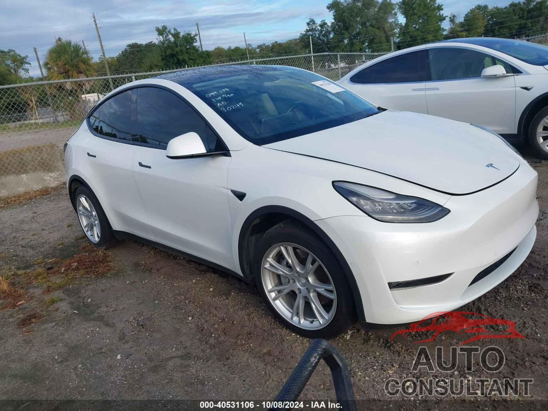 TESLA MODEL Y 2021 - 5YJYGDEE6MF099778