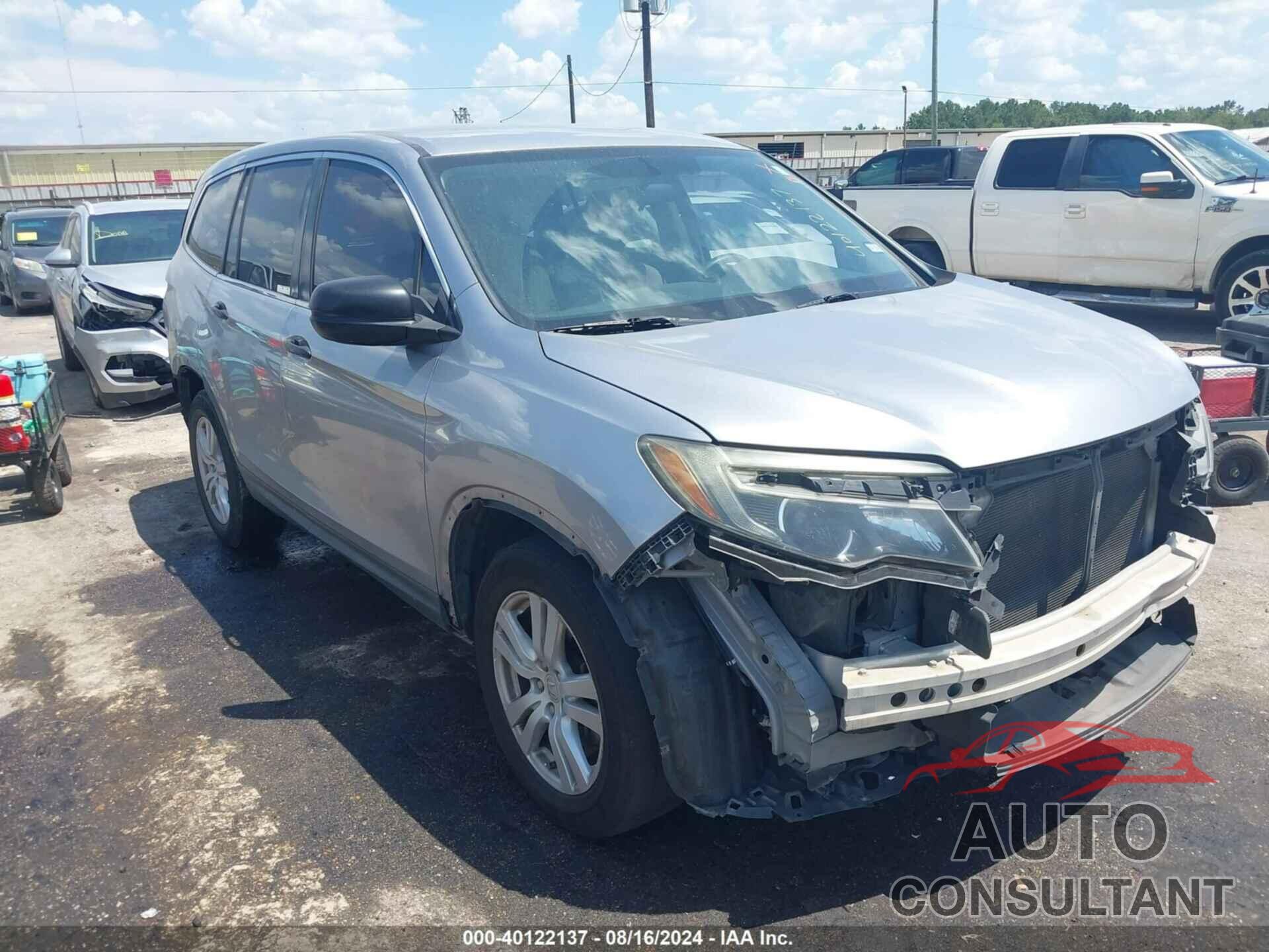 HONDA PILOT 2016 - 5FNYF5H16GB035925