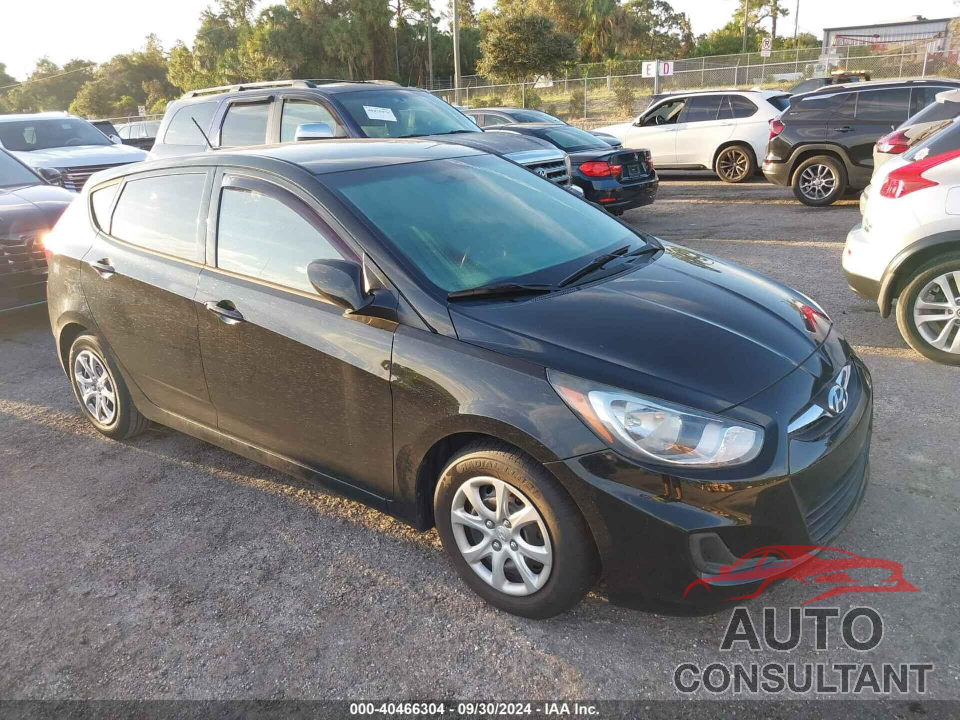 HYUNDAI ACCENT 2014 - KMHCT5AE1EU183478