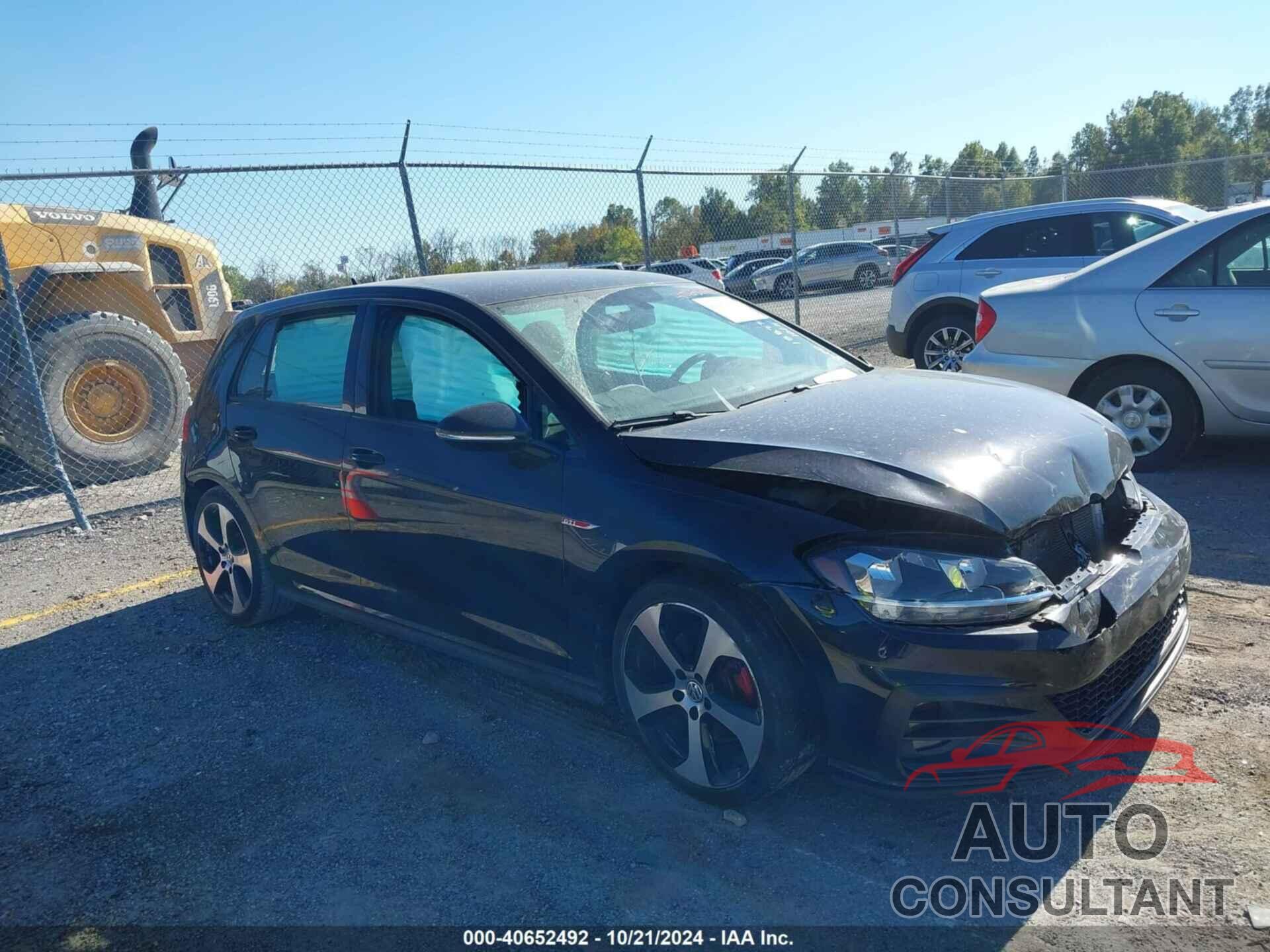 VOLKSWAGEN GOLF GTI 2018 - 3VW547AU3JM296762