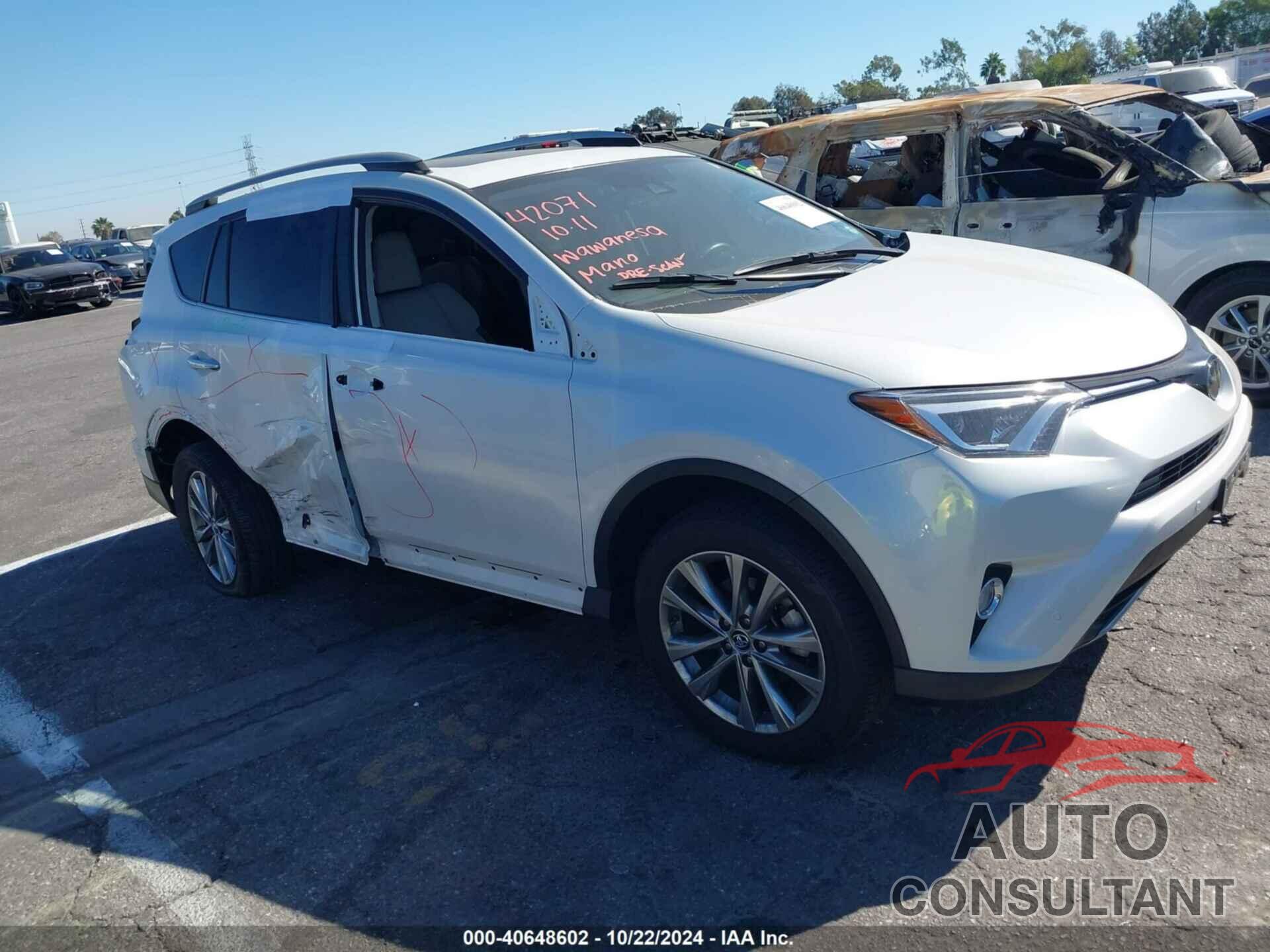 TOYOTA RAV4 2017 - 2T3YFREVXHW325935