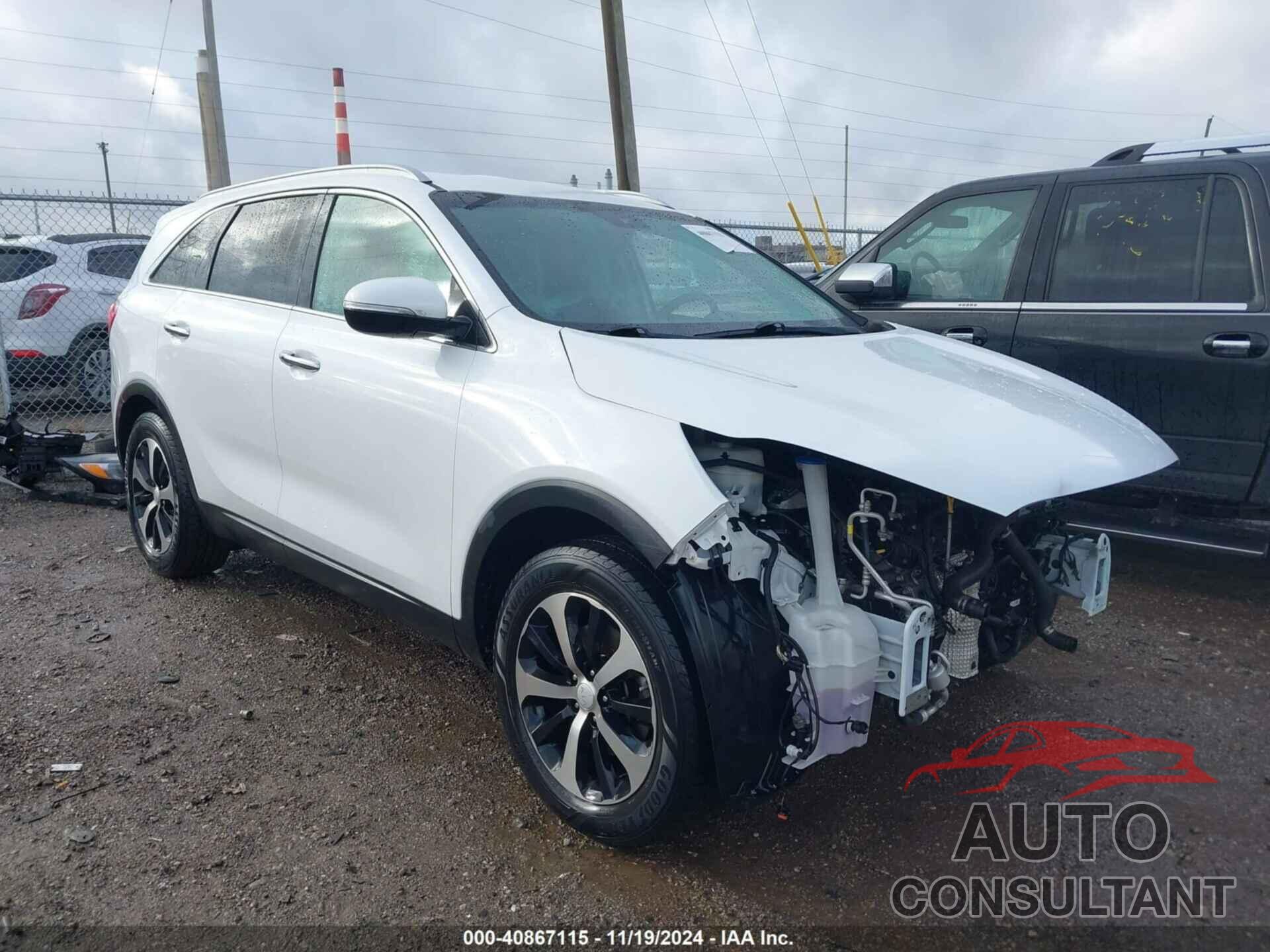 KIA SORENTO 2017 - 5XYPH4A54HG322624