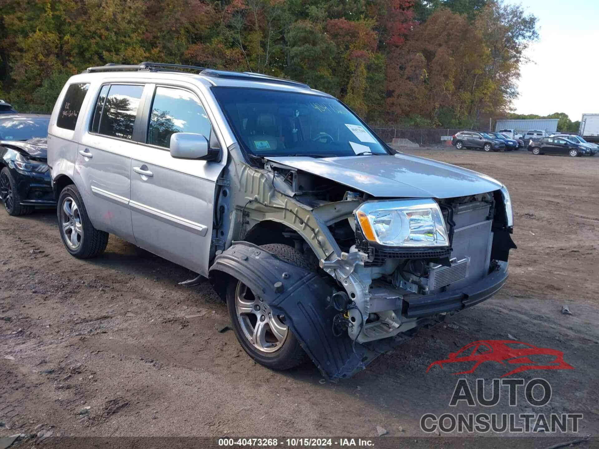 HONDA PILOT 2013 - 5FNYF4H68DB042182