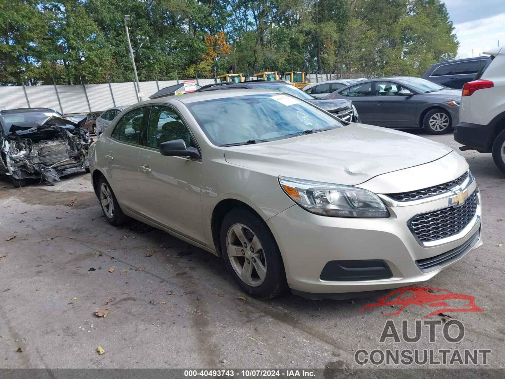 CHEVROLET MALIBU 2015 - 1G11B5SLXFF284450