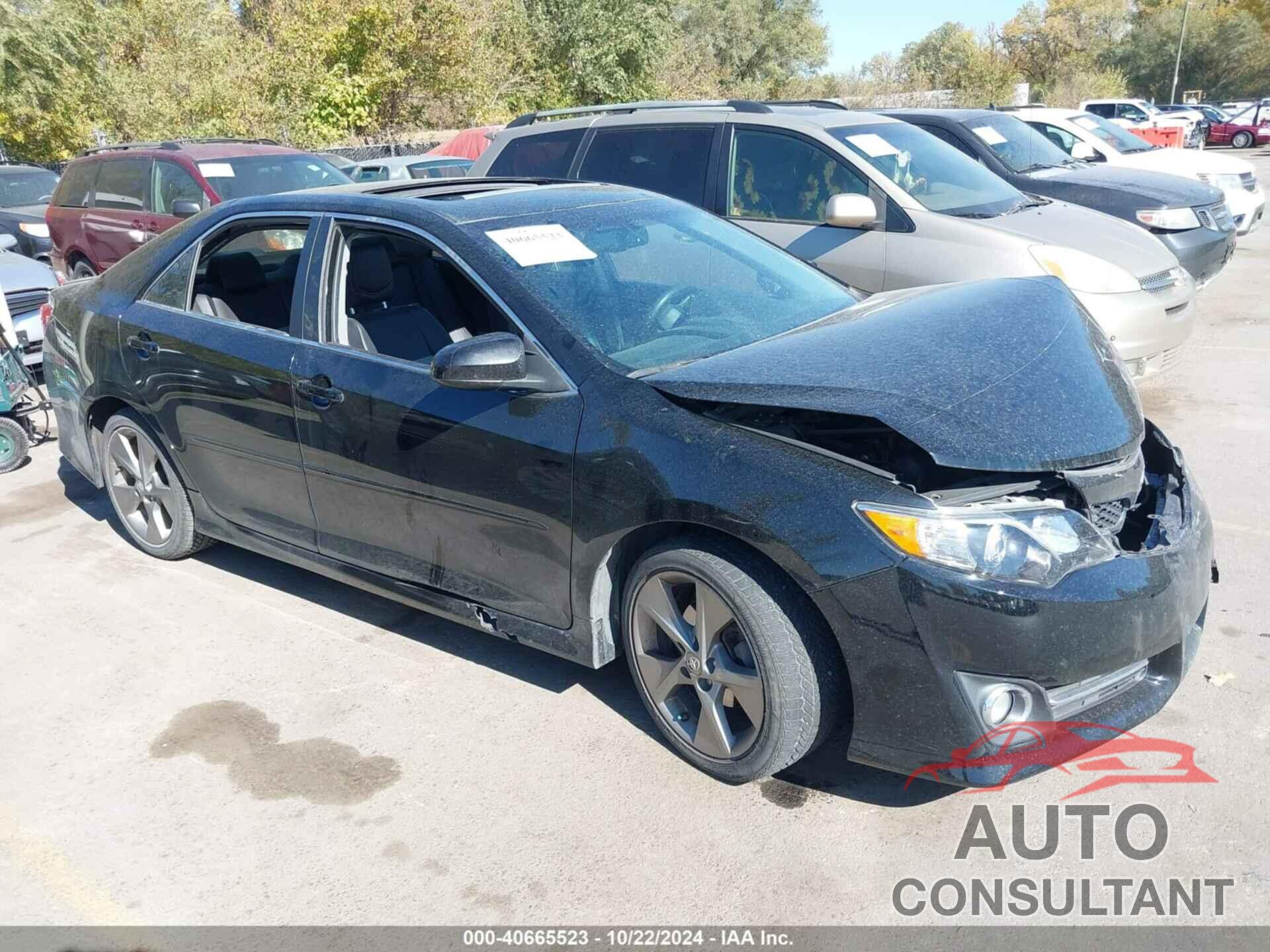 TOYOTA CAMRY 2012 - 4T1BK1FKXCU013431