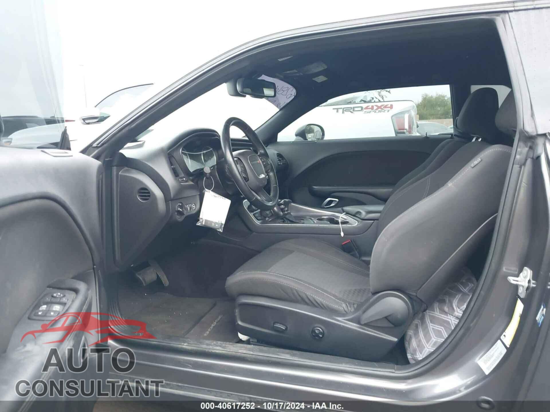 DODGE CHALLENGER 2016 - 2C3CDZAG3GH315774