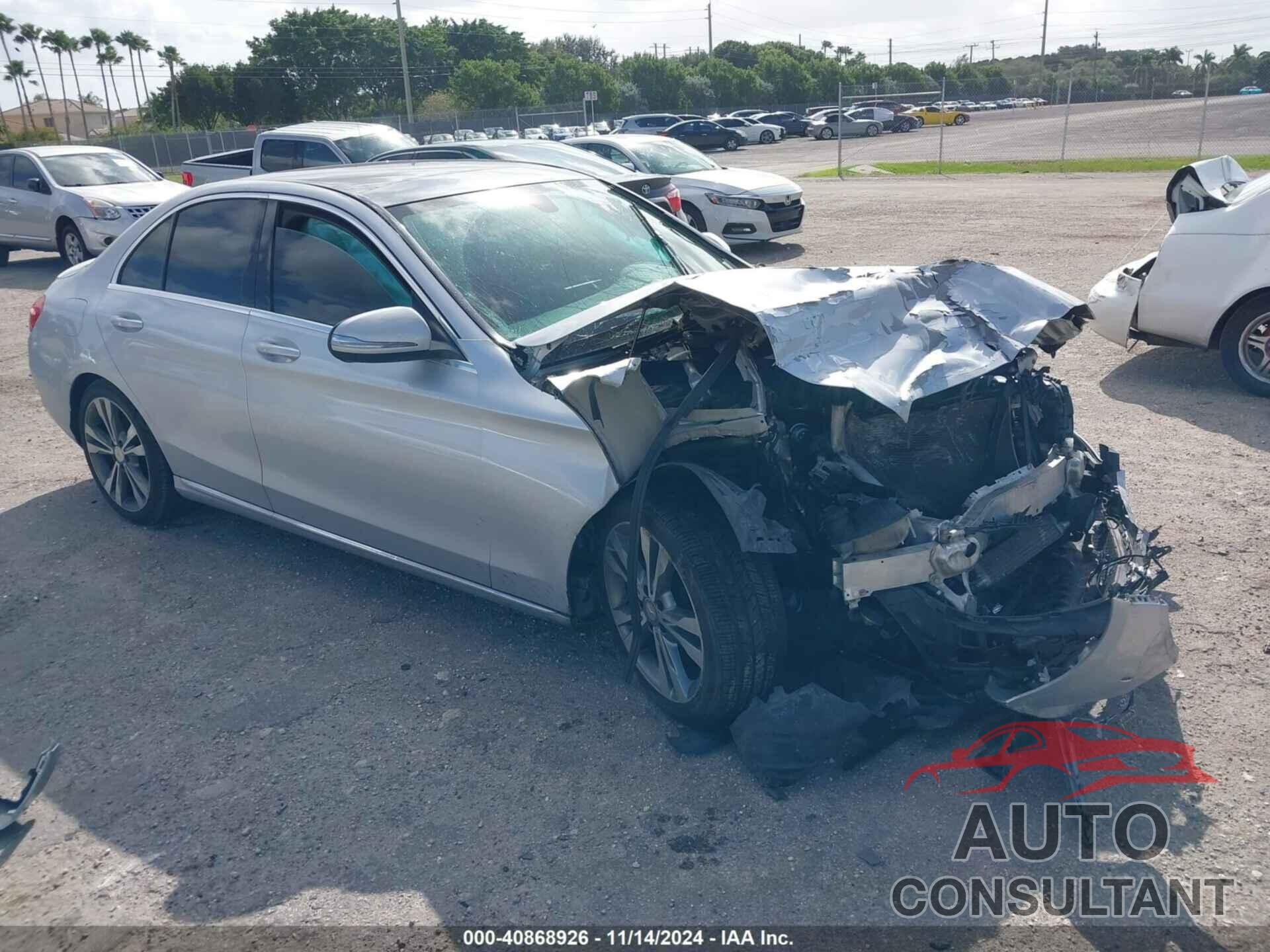 MERCEDES-BENZ C 300 2015 - 55SWF4JB8FU092743