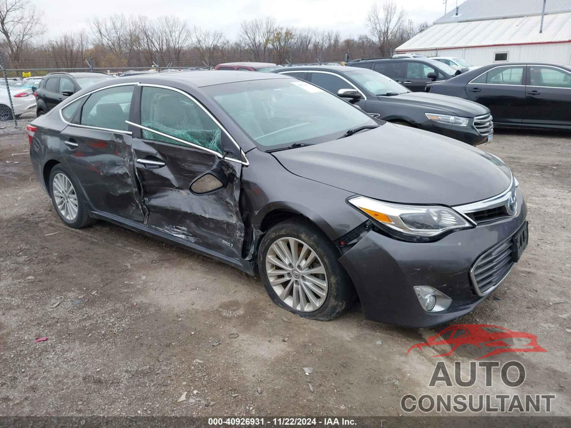 TOYOTA AVALON HYBRID 2014 - 4T1BD1EB2EU026379