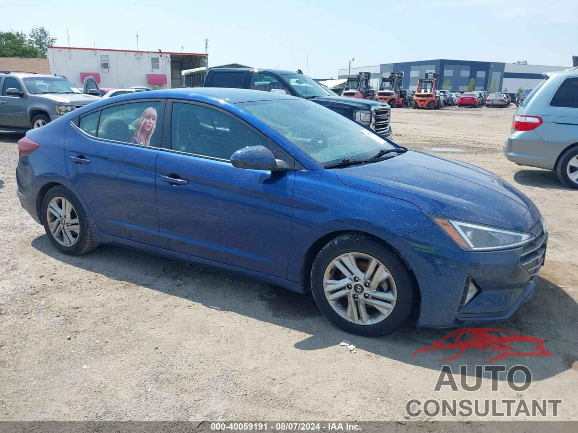 HYUNDAI ELANTRA 2020 - 5NPD84LF1LH567214