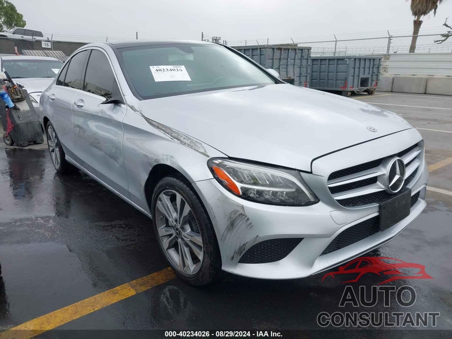 MERCEDES-BENZ C 300 2020 - WDDWF8DB7LR526991