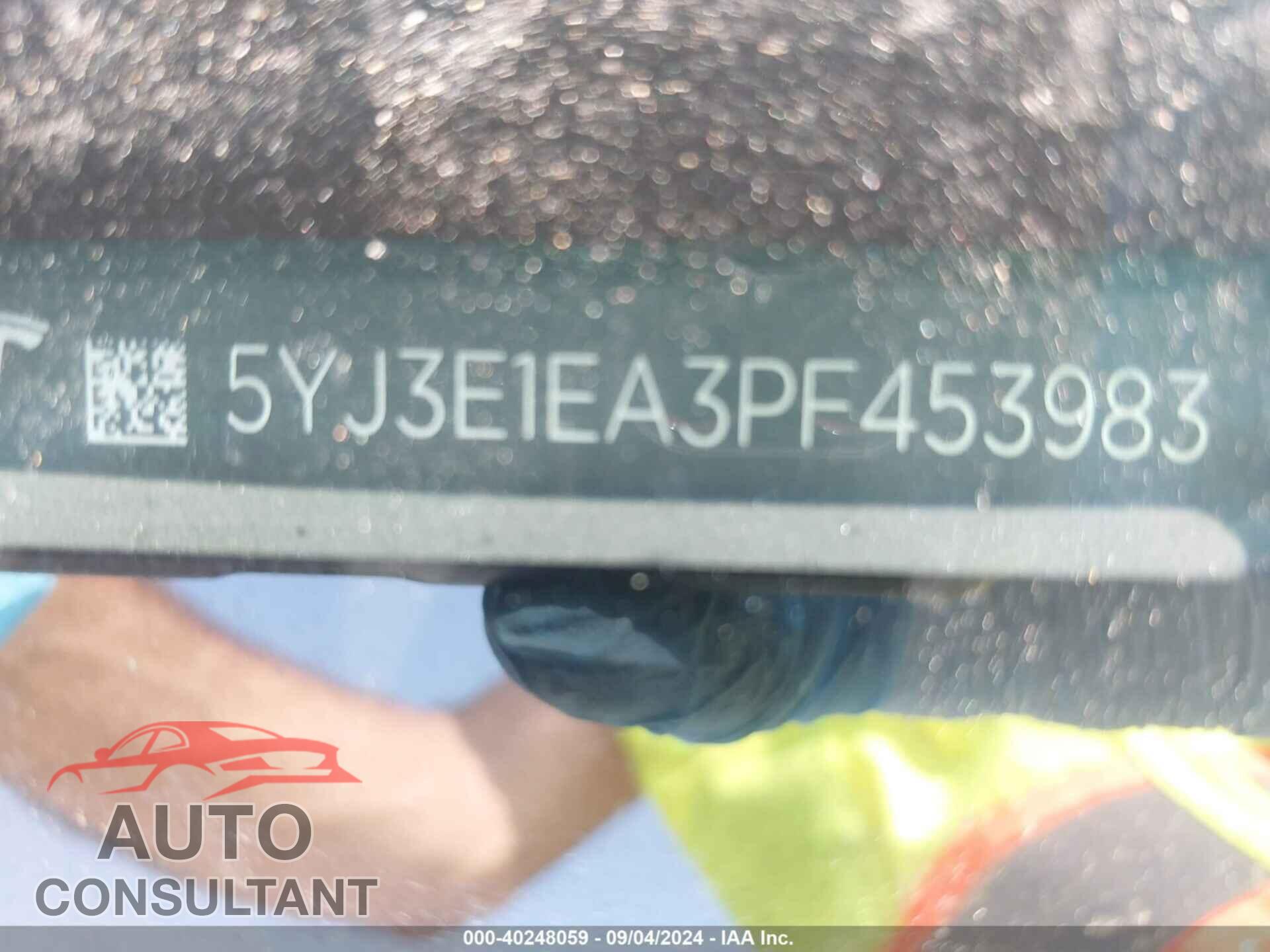 TESLA MODEL 3 2023 - 5YJ3E1EA3PF453983