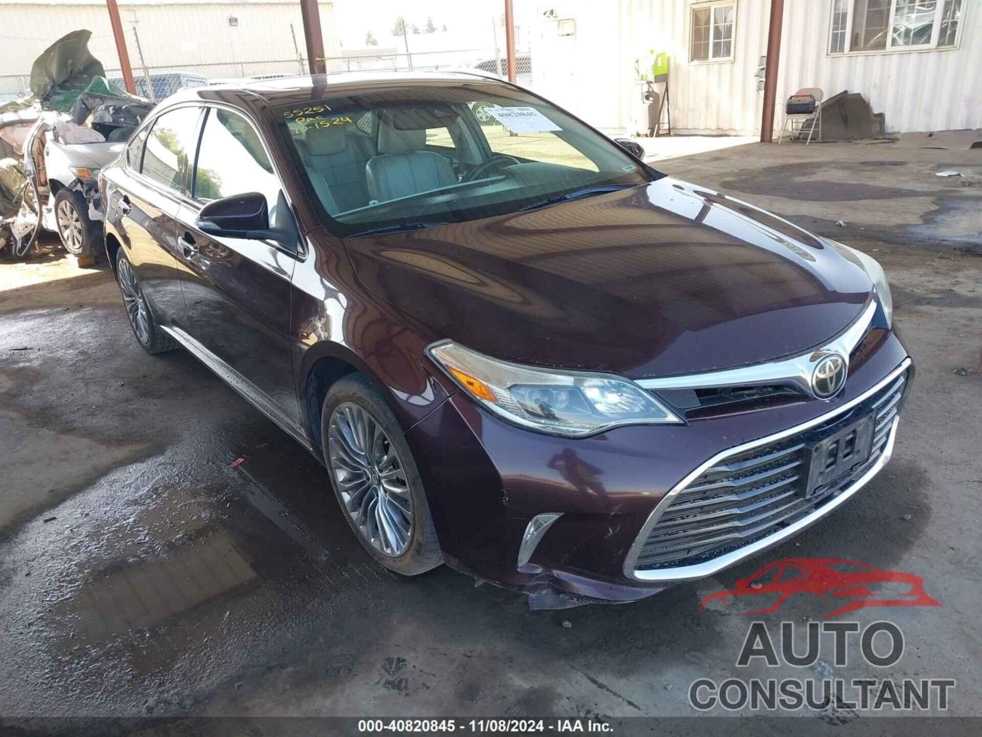 TOYOTA AVALON 2016 - 4T1BK1EB0GU236696