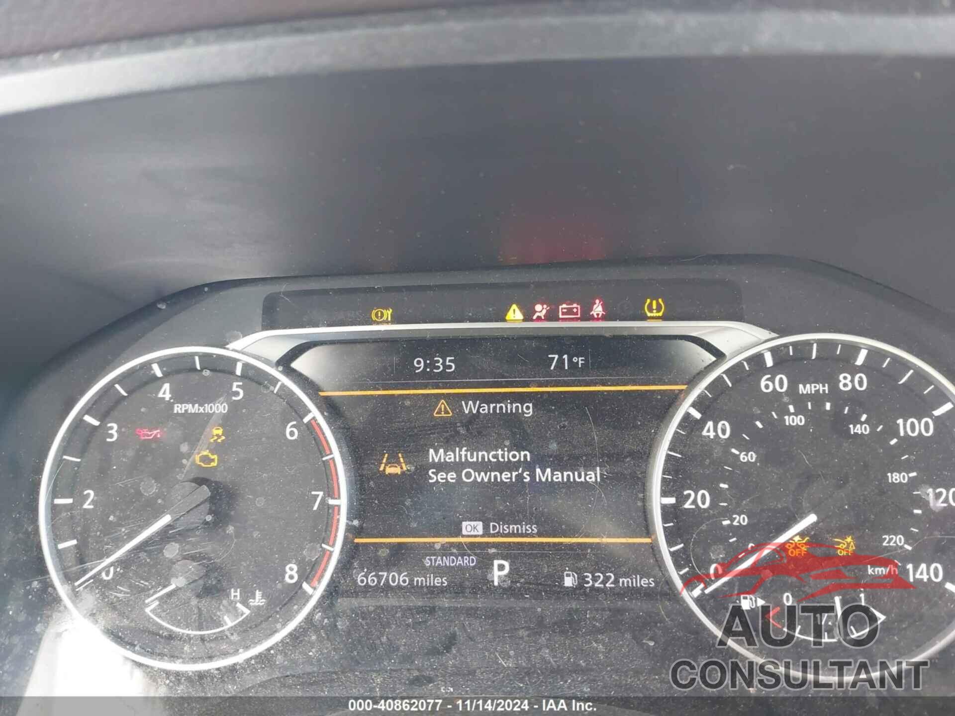 NISSAN ROGUE 2022 - 5N1BT3CA0NC720423