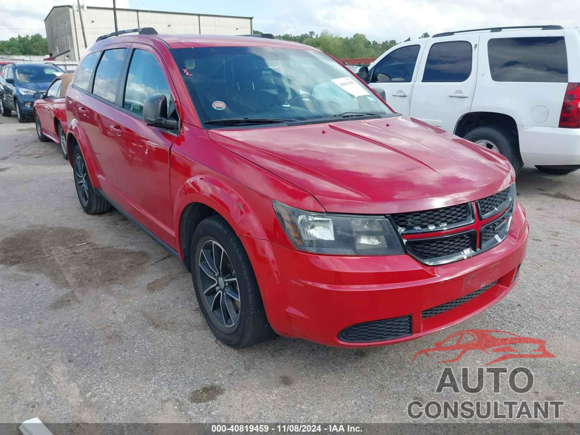 DODGE JOURNEY 2017 - 3C4PDCAB9HT684162
