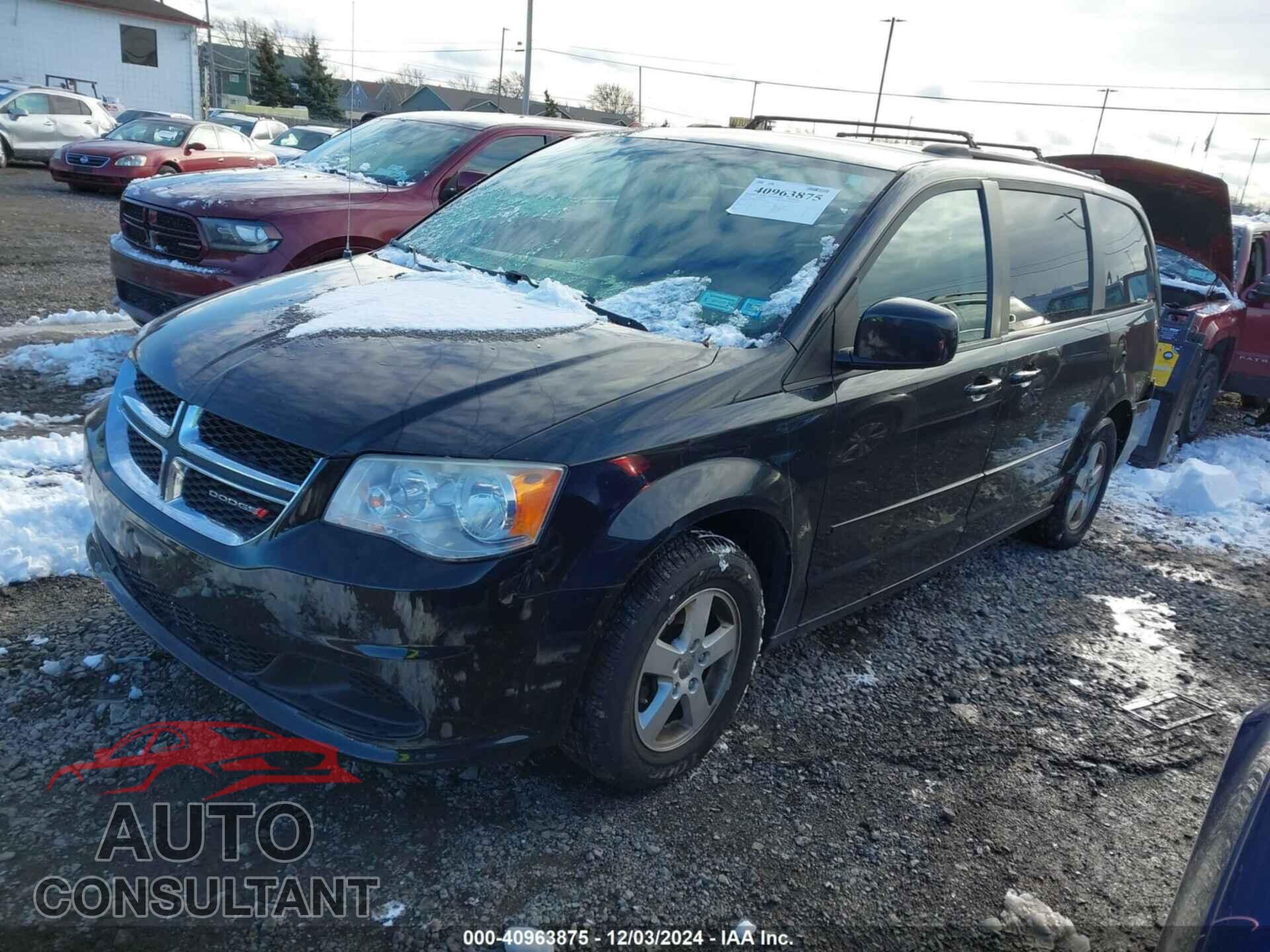 DODGE GRAND CARAVAN 2012 - 2C4RDGCG9CR342005