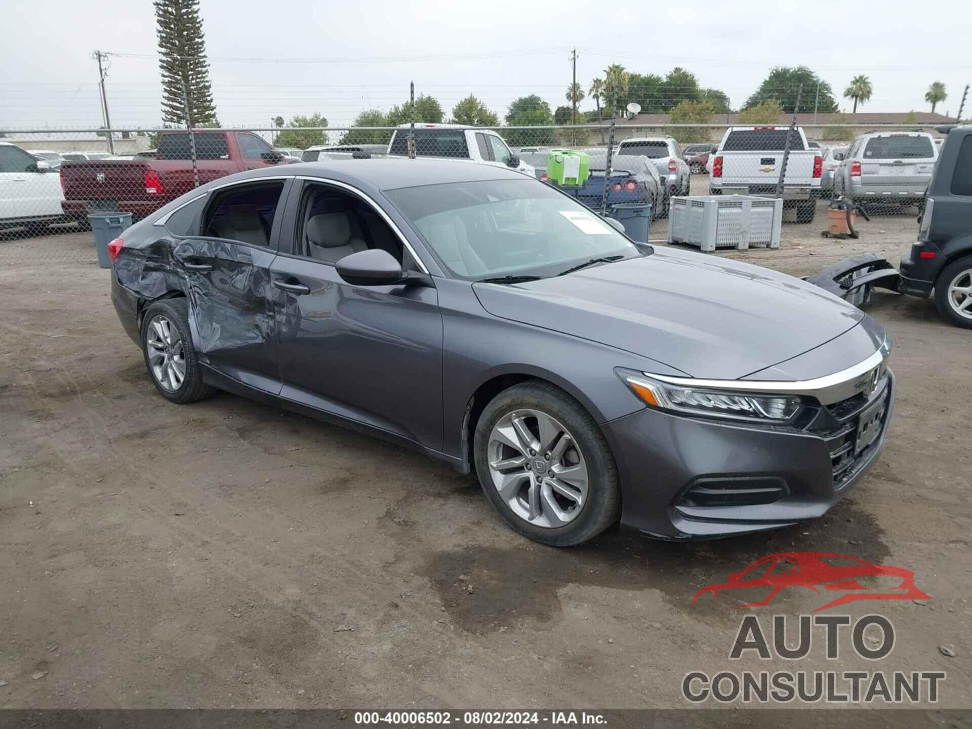 HONDA ACCORD 2019 - 1HGCV1F10KA166120