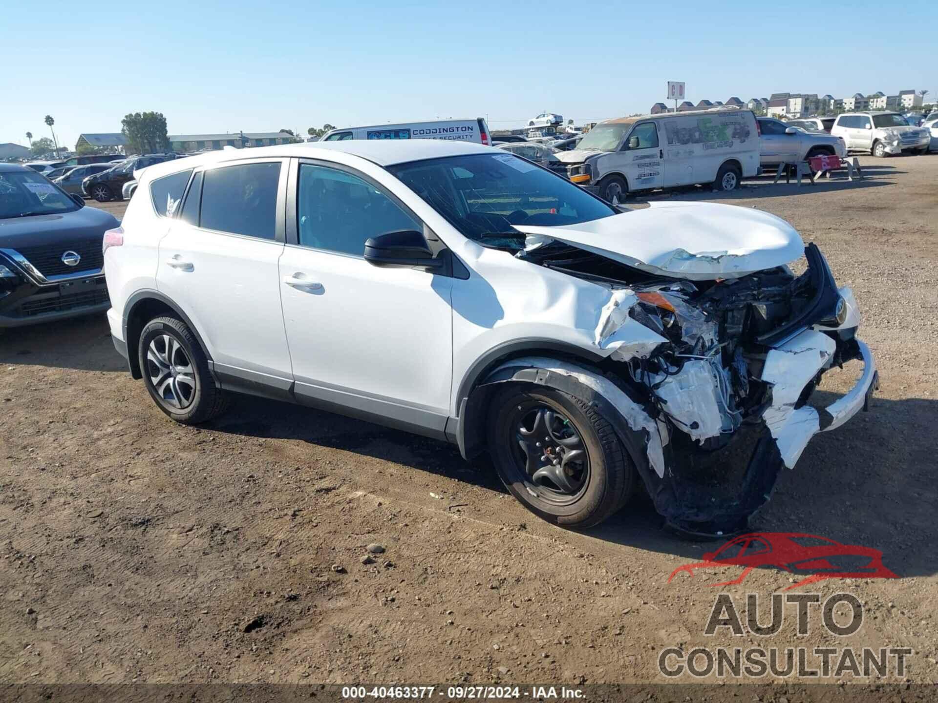 TOYOTA RAV4 2018 - 2T3ZFREV1JW480934