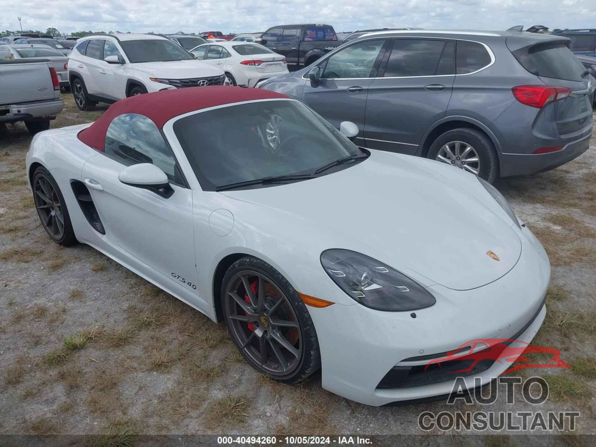 PORSCHE BOXSTER 2021 - WP0CD2A8XMS232097