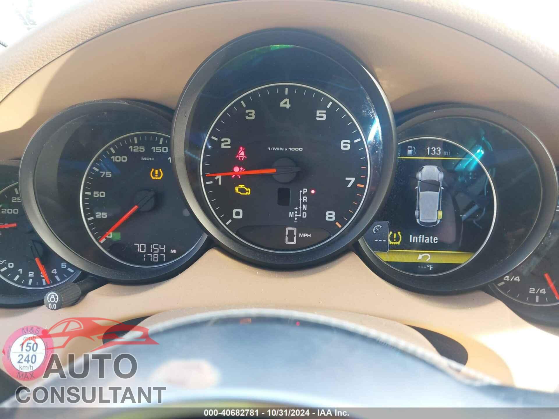 PORSCHE CAYENNE 2016 - WP1AA2A24GLA10048