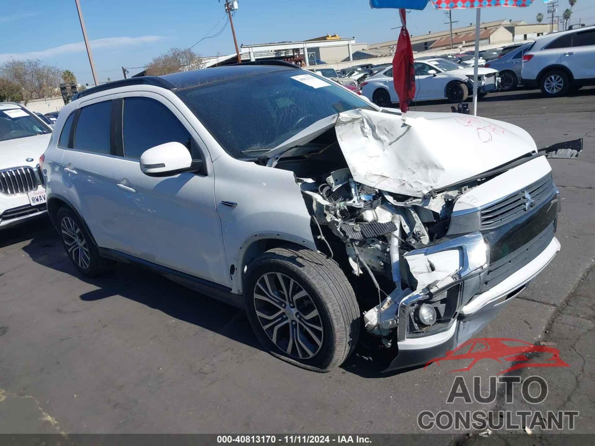 MITSUBISHI OUTLANDER SPORT 2017 - JA4AR4AW4HZ056299