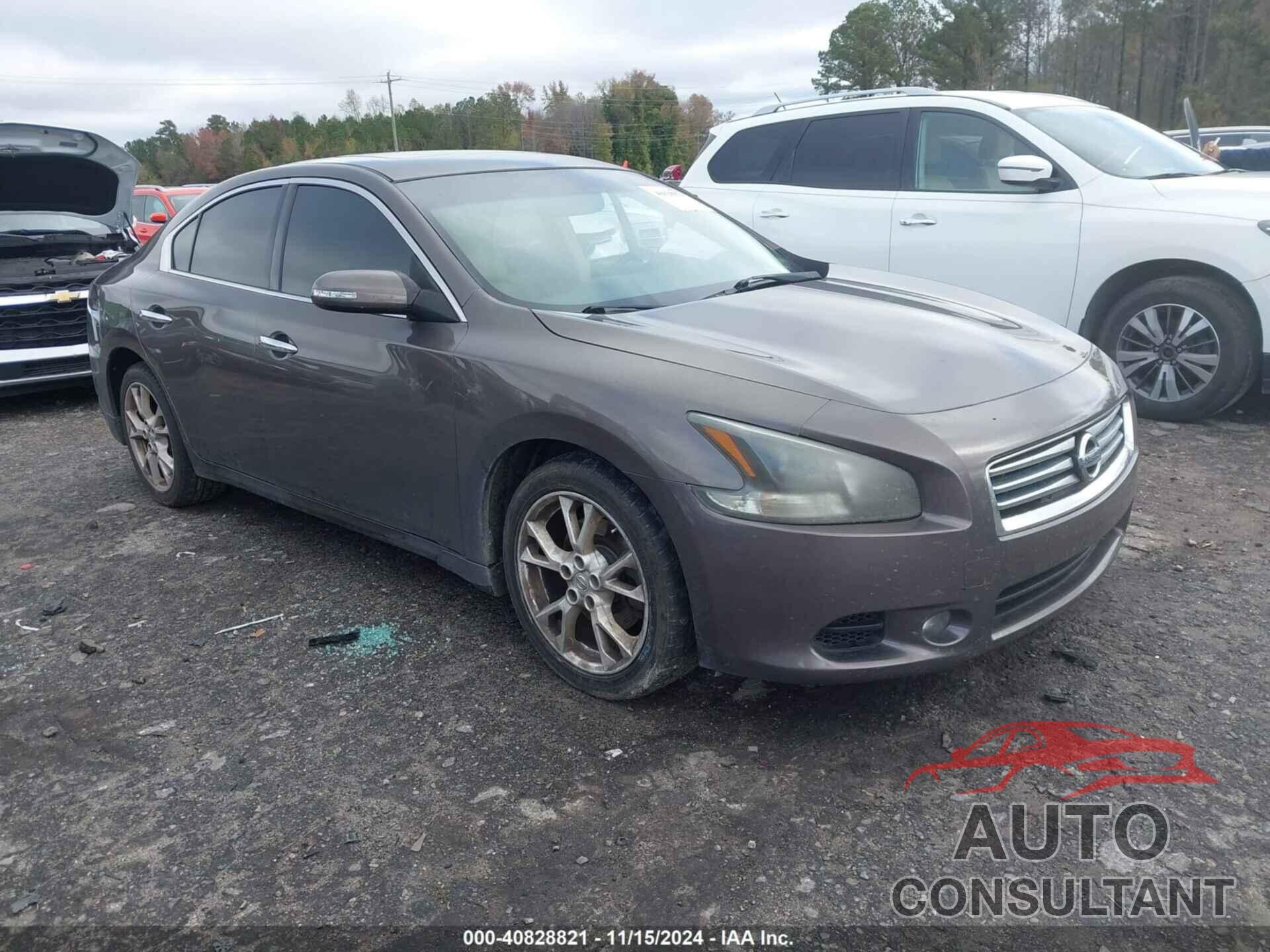 NISSAN MAXIMA 2013 - 1N4AA5AP6DC810902