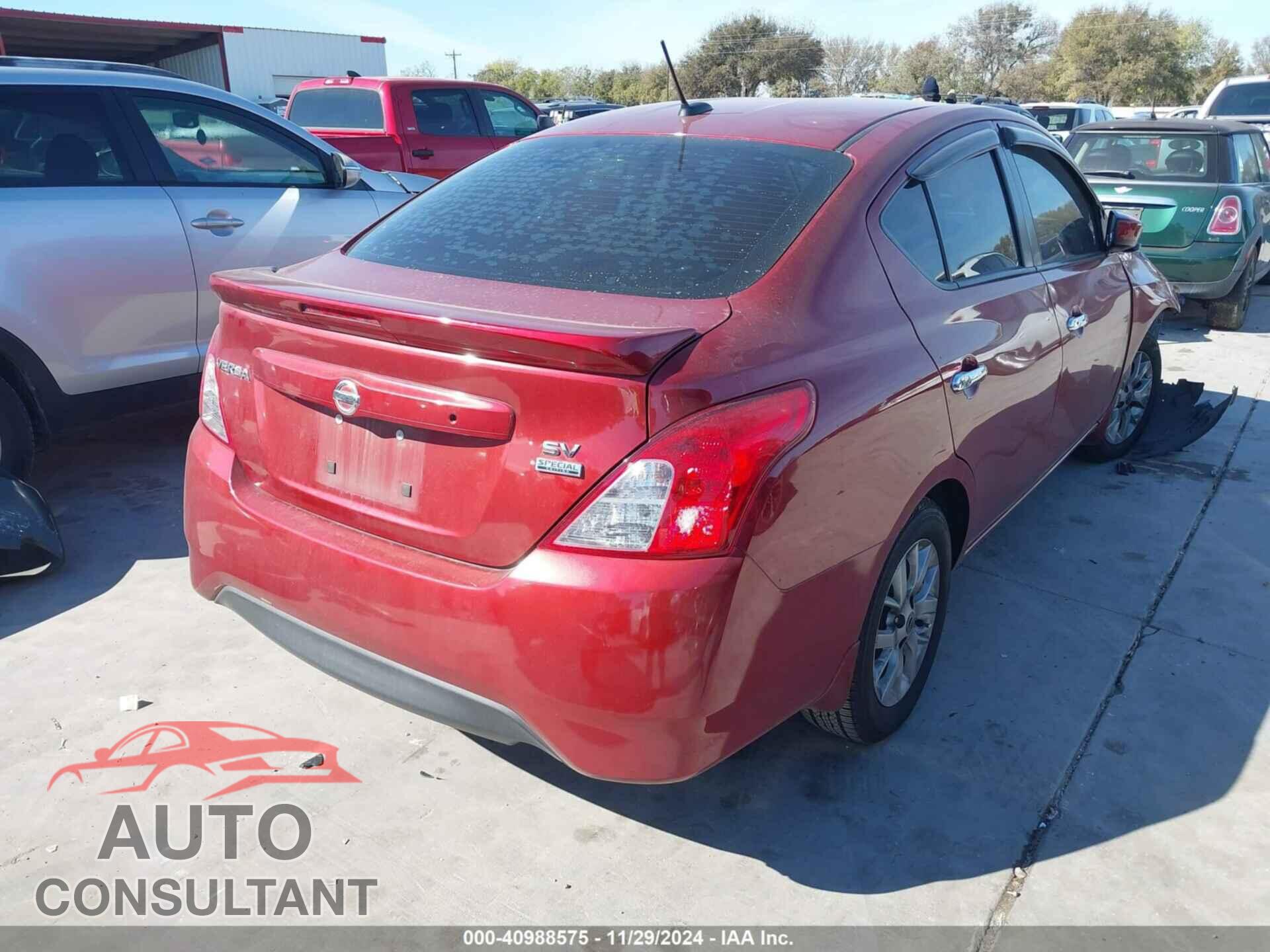 NISSAN VERSA 2019 - 3N1CN7AP3KL809021