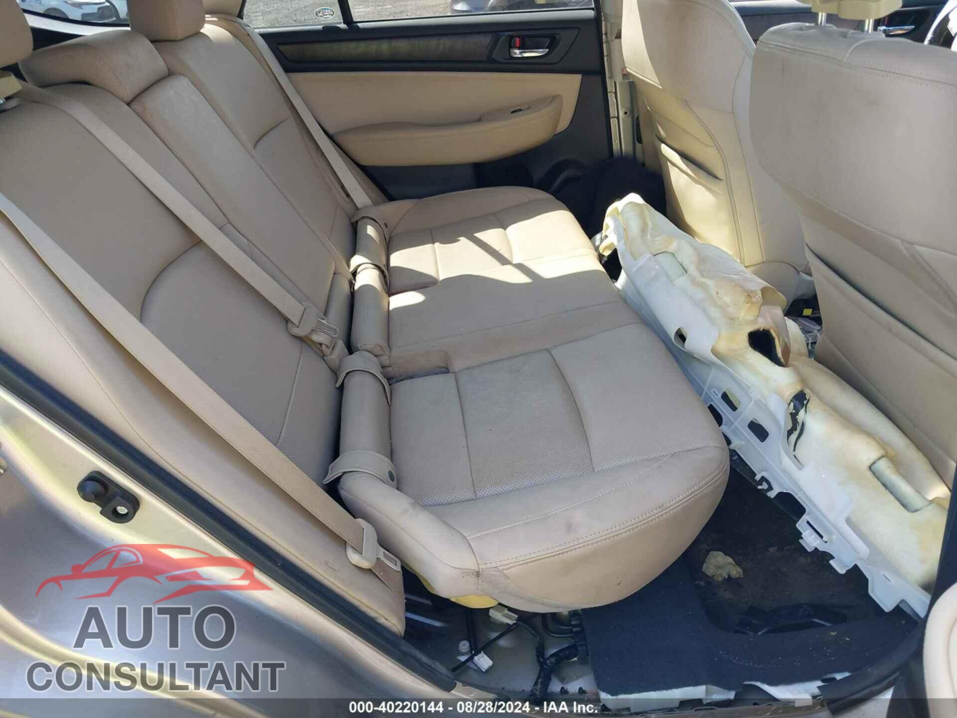 SUBARU OUTBACK 2016 - 4S4BSANC6G3260984