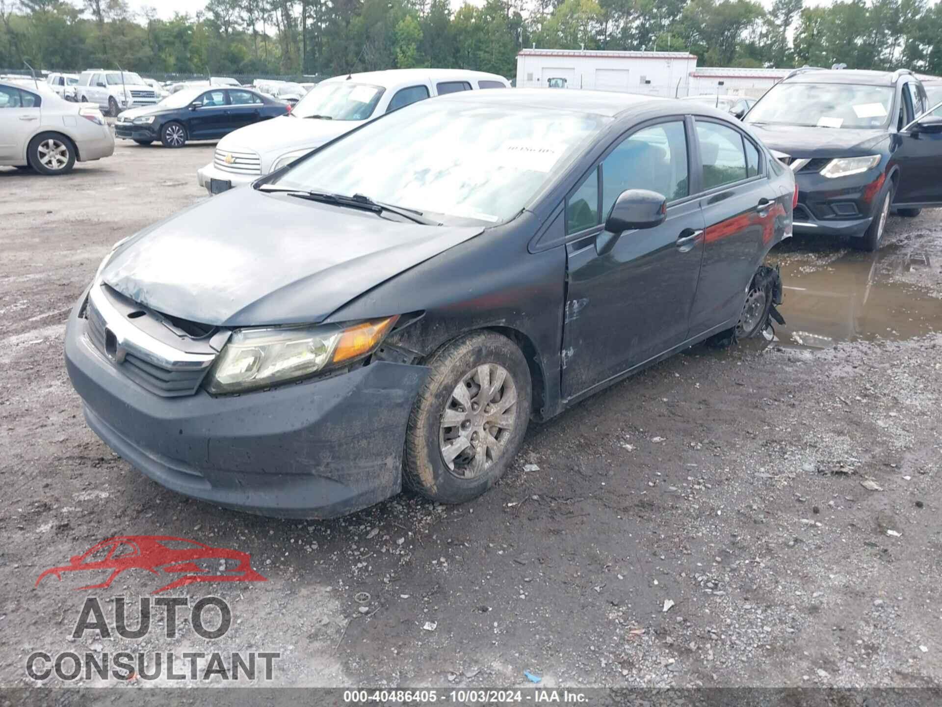 HONDA CIVIC 2012 - 19XFB2F57CE093842