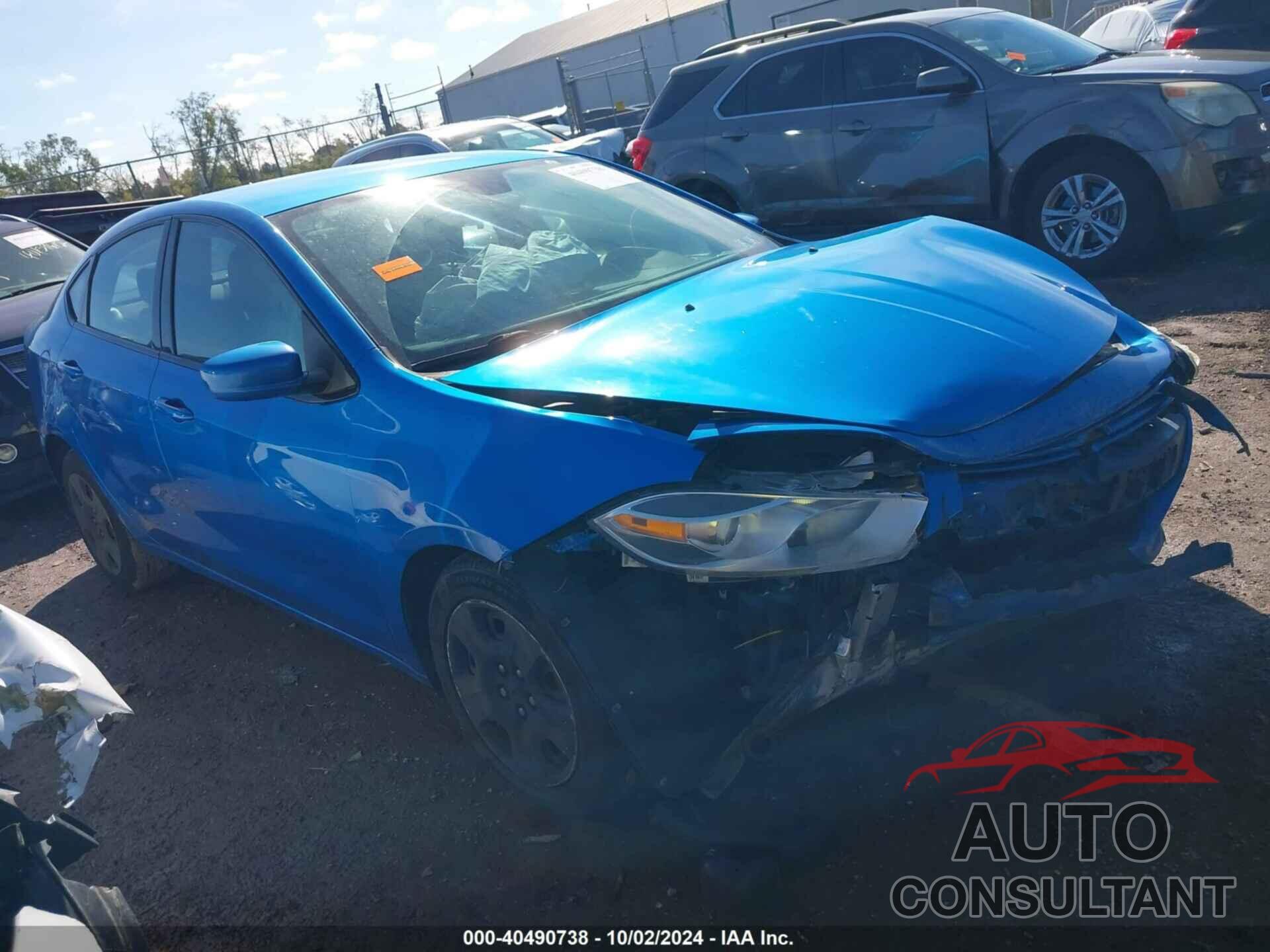 DODGE DART 2016 - 1C3CDFAA5GD505485