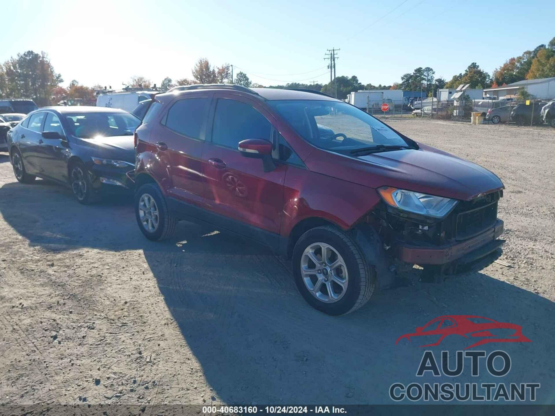 FORD ECOSPORT 2020 - MAJ6S3GL4LC390051