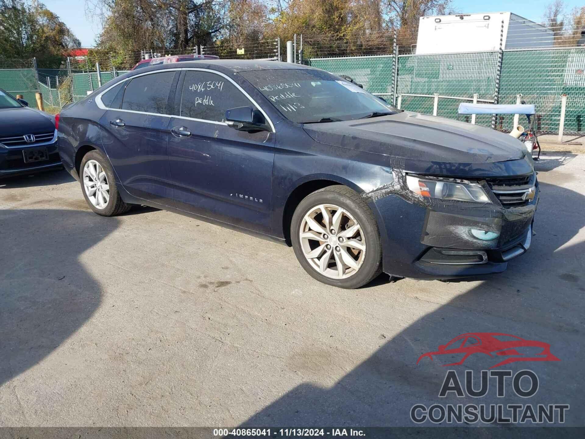 CHEVROLET IMPALA 2017 - 2G1105S39H9111195