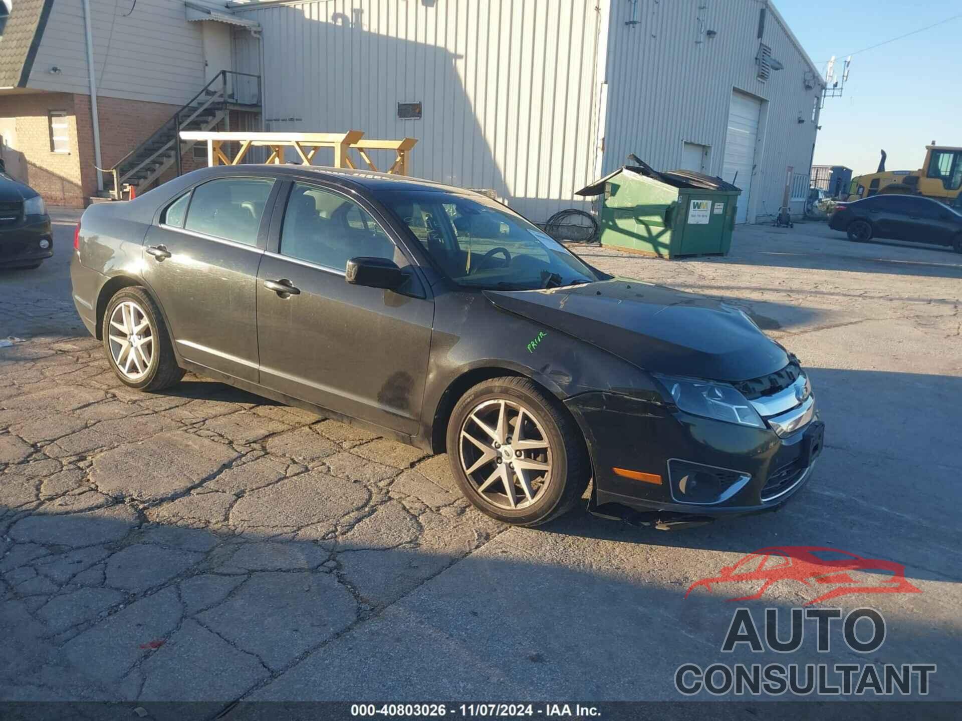 FORD FUSION 2012 - 3FAHP0JAXCR375667