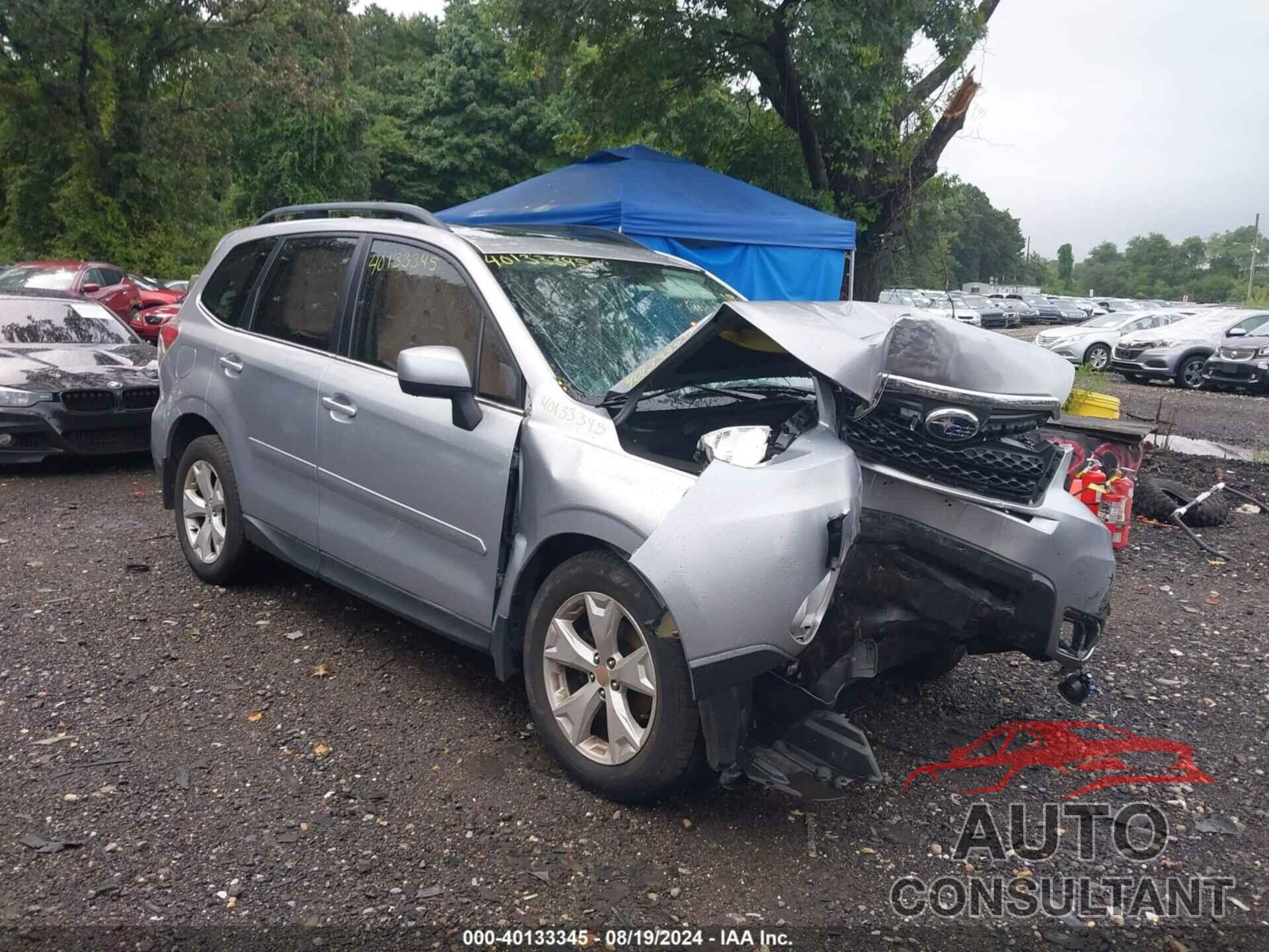 SUBARU FORESTER 2016 - JF2SJAKCXGH524563