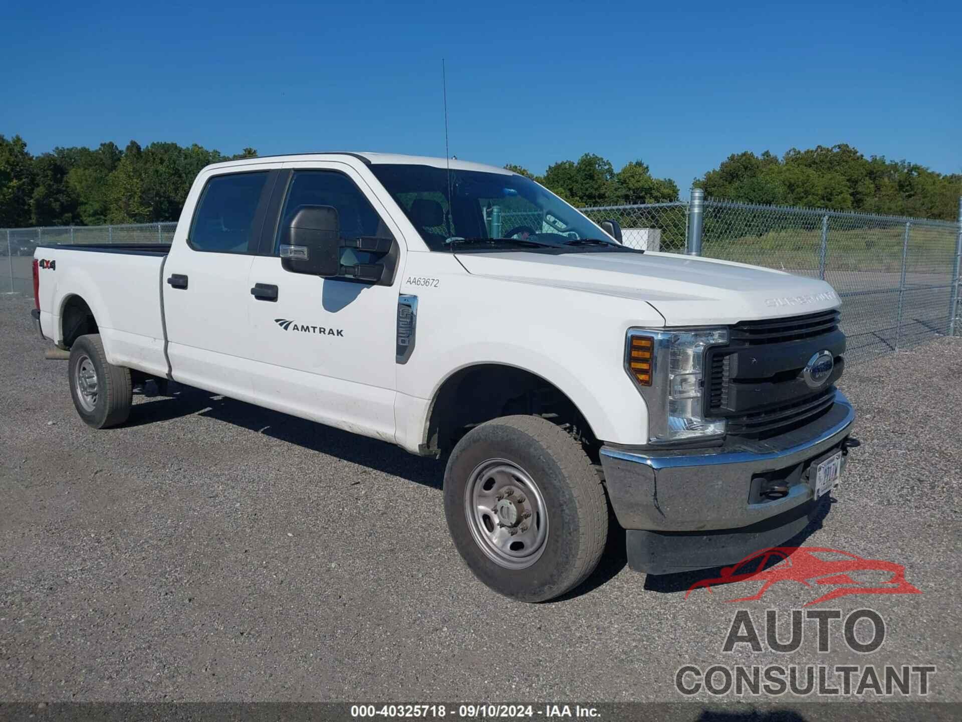 FORD F-250 2019 - 1FT7W2B63KEF41155