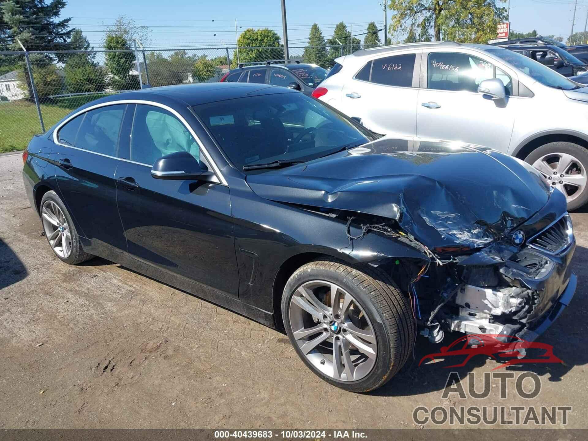 BMW 430I GRAN COUPE 2019 - WBA4J3C55KBL10320