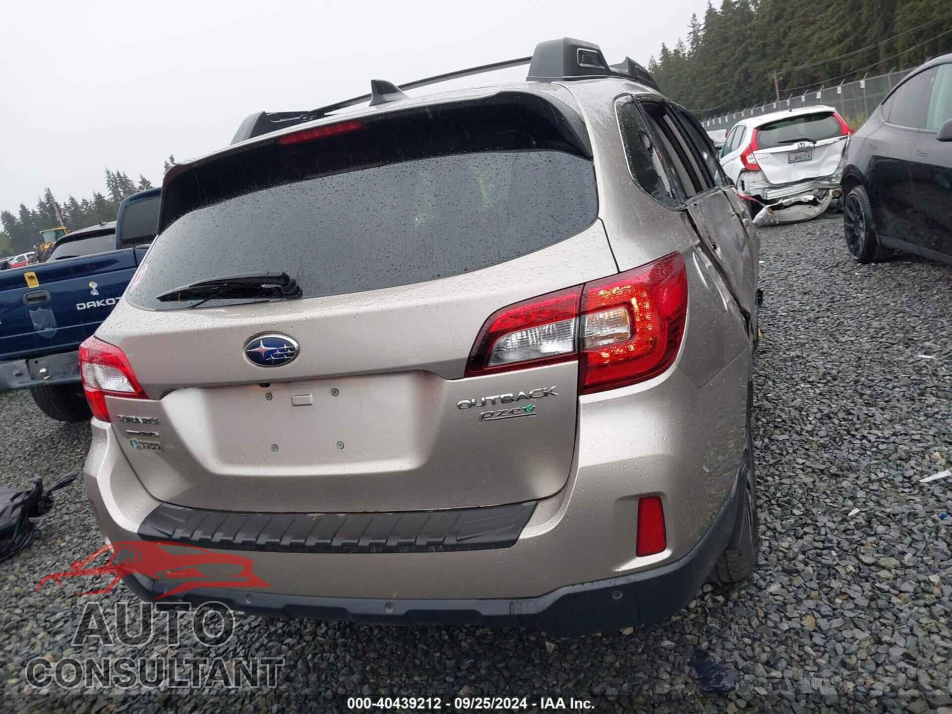 SUBARU OUTBACK 2017 - 4S4BSANCXH3364248