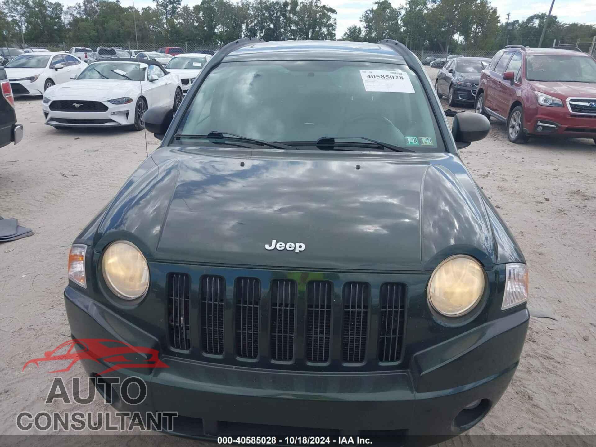 JEEP COMPASS 2010 - 1J4NF4FB8AD581238
