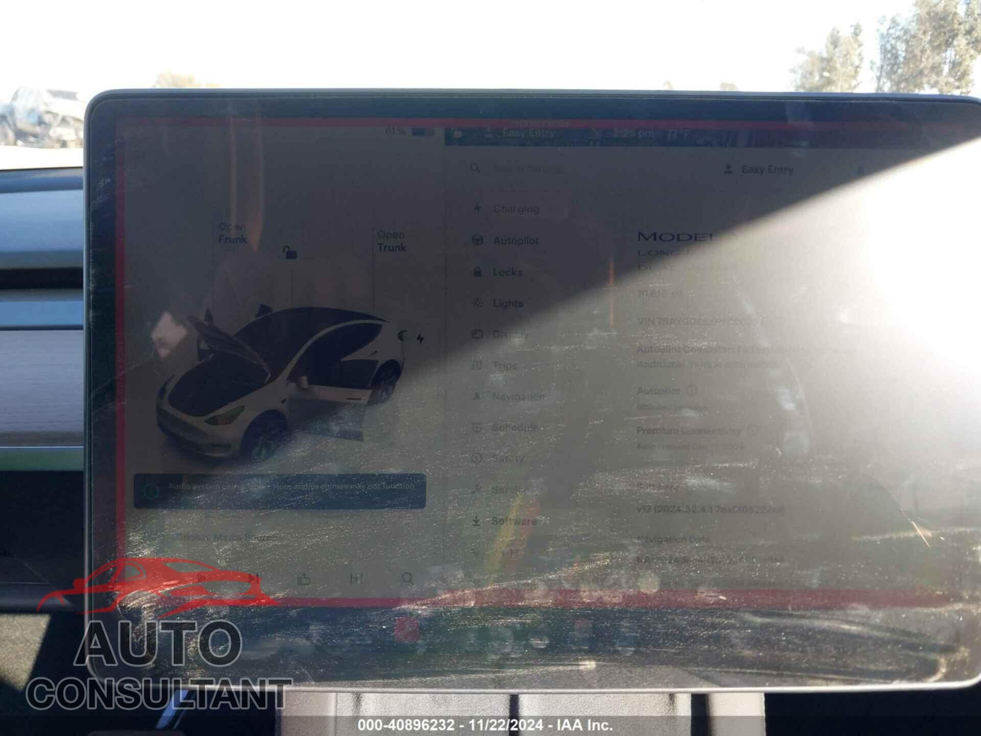 TESLA MODEL Y 2023 - 7SAYGDEEXPF896297