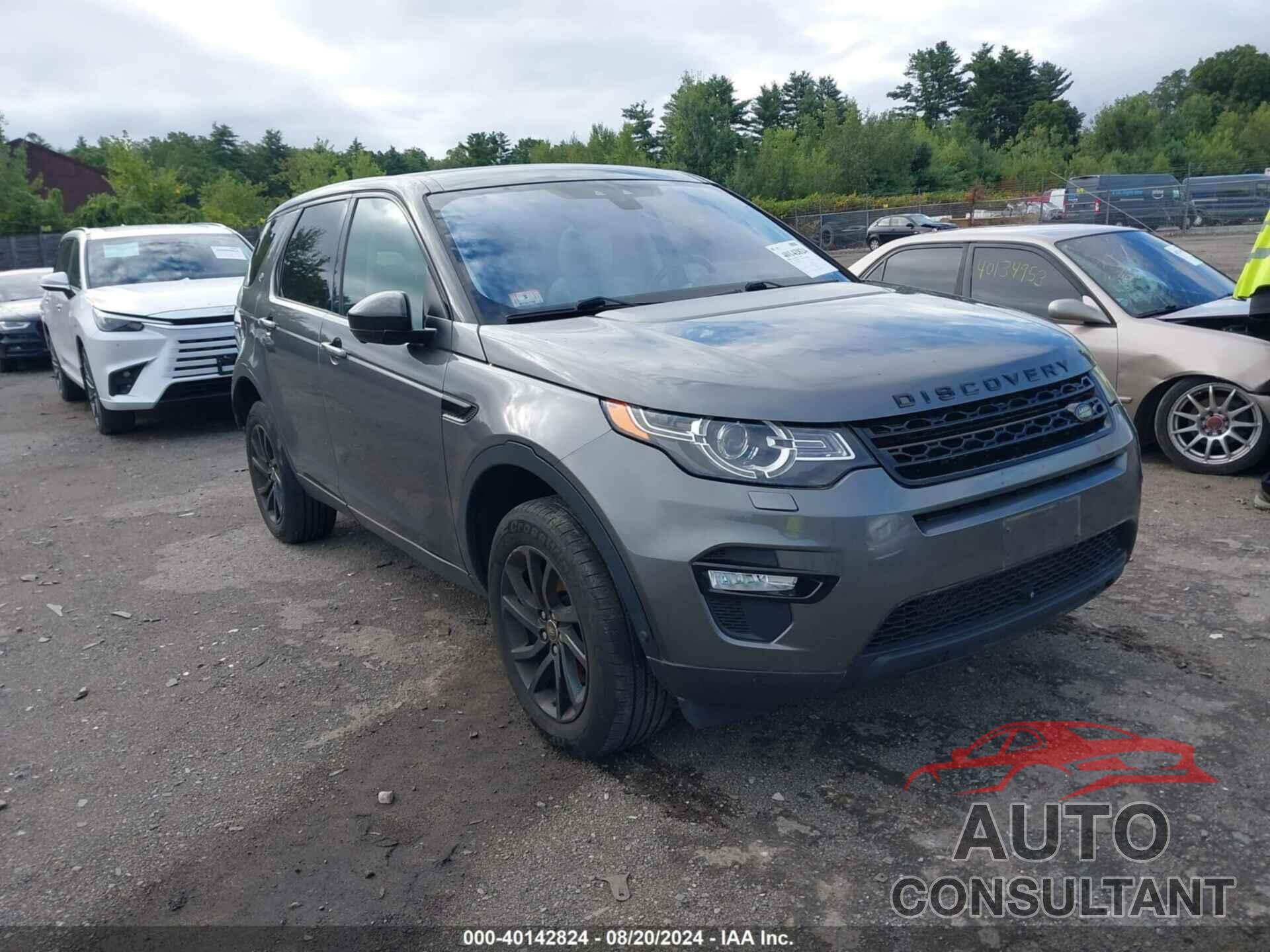 LAND ROVER DISCOVERY SPORT 2016 - SALCR2BG6GH600437