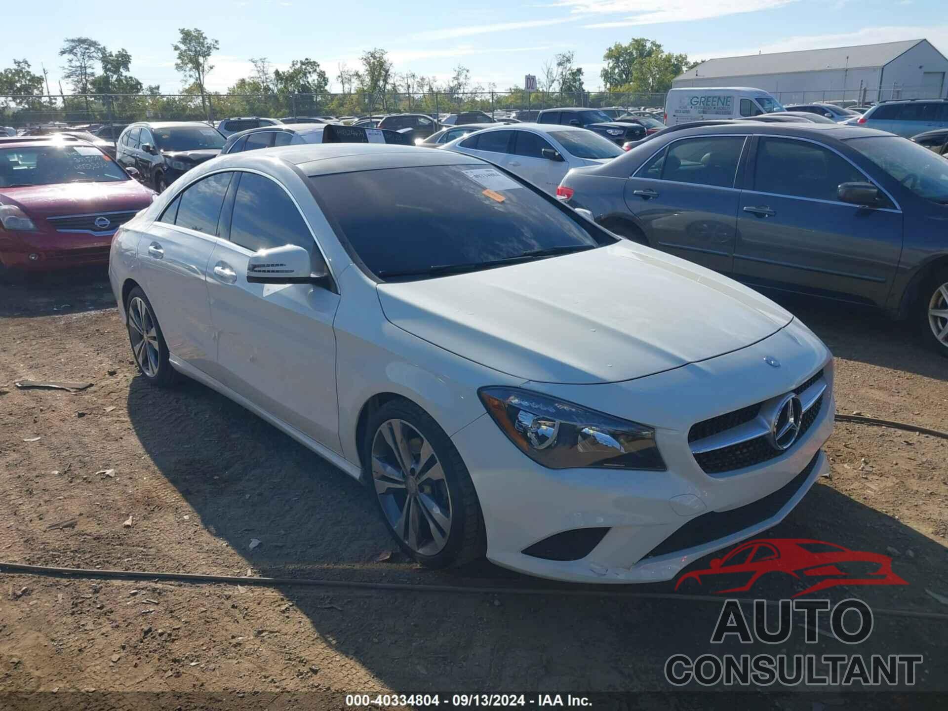 MERCEDES-BENZ CLA 250 2016 - WDDSJ4GB1GN329510