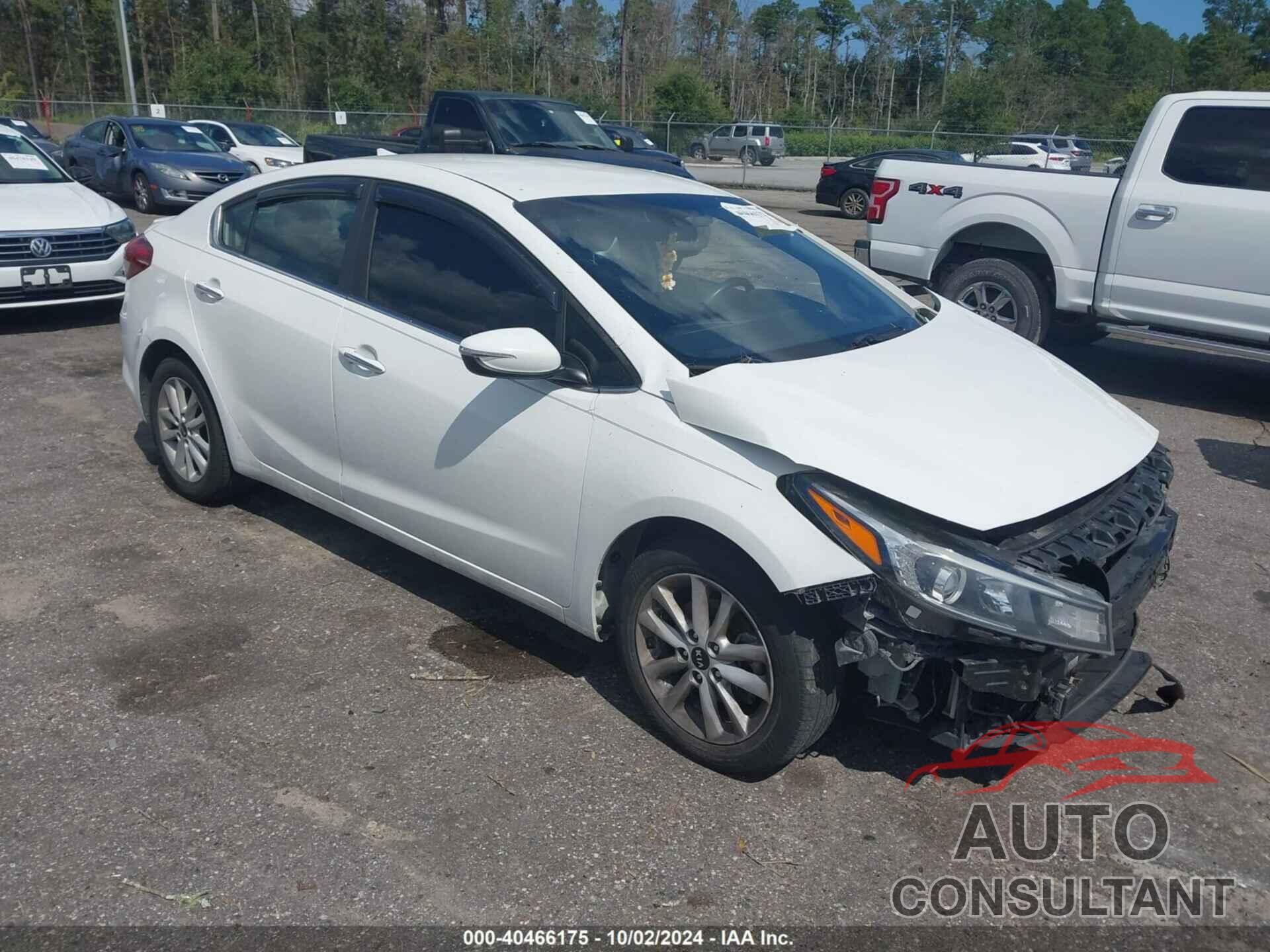 KIA FORTE 2017 - 3KPFL4A75HE020641