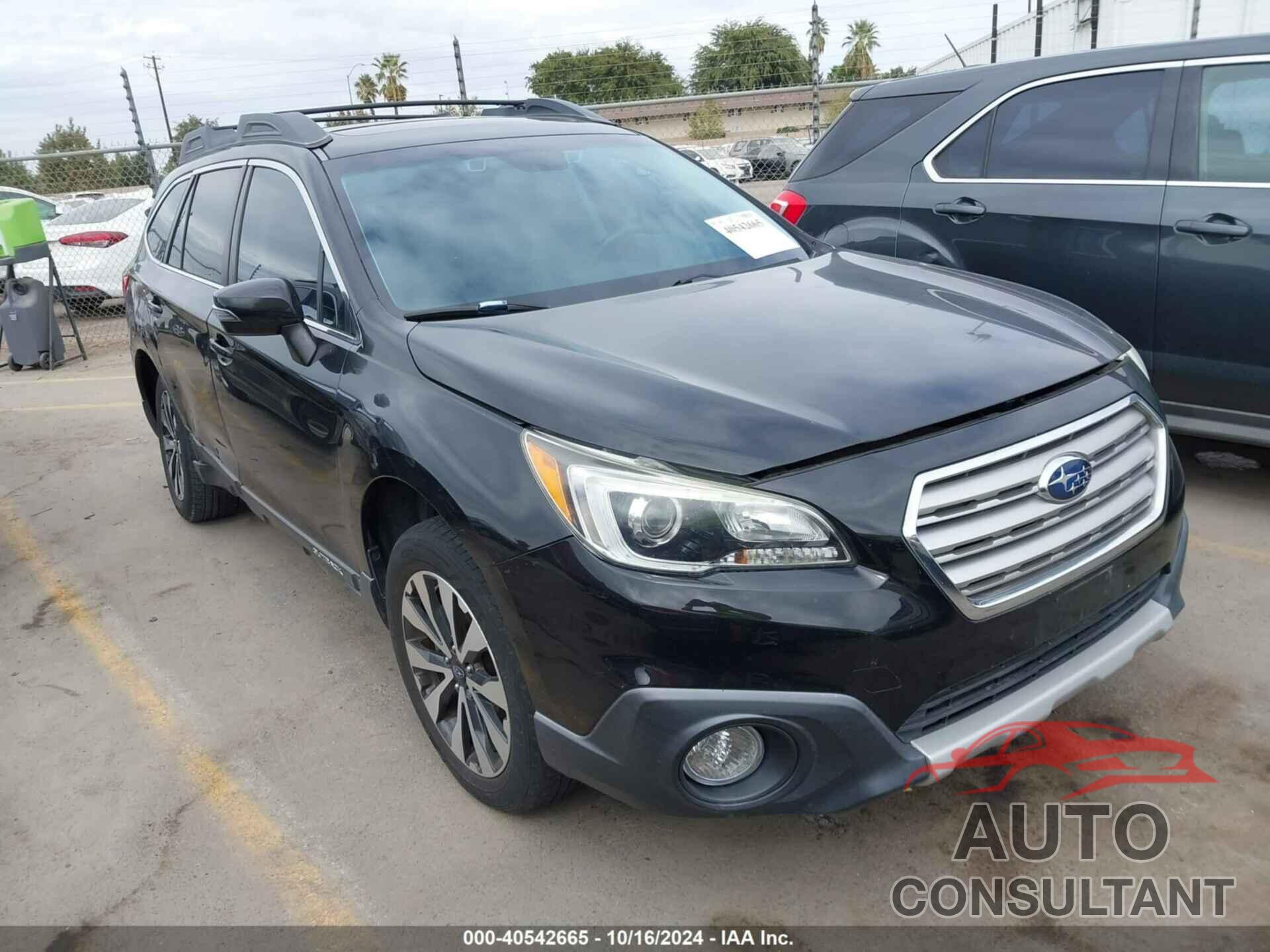 SUBARU OUTBACK 2016 - 4S4BSANCXG3355855